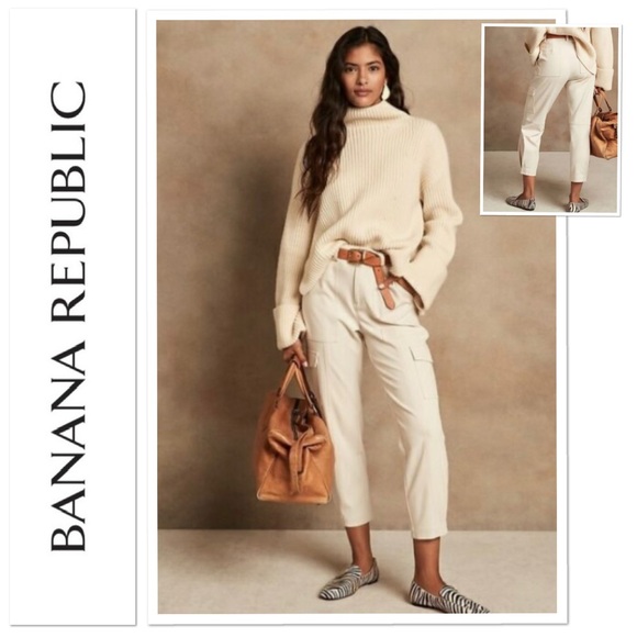 Banana Republic Pants - Banana Republic slim refined cargo pants